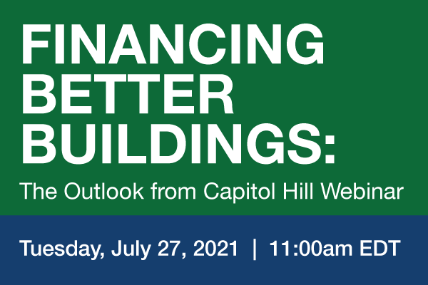 Mechanical Insulators LMCT Webinar: Financing Better Buildings: The Outlook from Capital Hill